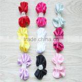 Stain Pearl Bows , Hair Bows , Newborn Headband Bows thumbnail-1