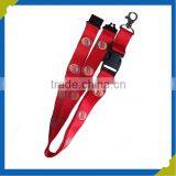 Custom Logo Smooth Nylon Detachable Blank Buckle Lanyards thumbnail-4