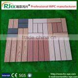 WPC Interlocking Decking Tiles for Garden With Waterproof and Anti-slip Feature