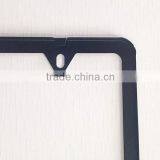 Custom Stainless Steel America Size Matte Black Car Blank License Plate Frame,car License Frame thumbnail-5