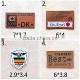 Fashion Superior Quality Custom Embossed Leather Label,jeans Leather Label
