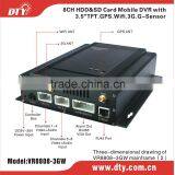 3g Wireless Control Bus Dvr 8 Channel for Fleet Management,VR8808-3G
