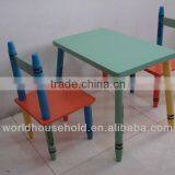 Kids Table and Chair Set, One Table Two Chairs thumbnail-4