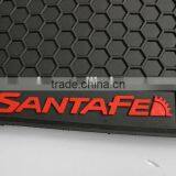 Easy Clean 4pcs Car Floor Mats For HYUNDAI SANTAFE thumbnail-4