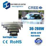 Cree Led Light Bar for SUV, ATV, Trucks 52" 288W Double Row Offroad thumbnail-1