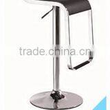 Leather Barstool Design Metal Base Chrome (BC-52)
