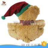 Custom Made Cheap Plush Teddy Bear Toy With Christmas Hat Quality Choice thumbnail-3