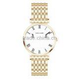 Top Brand Two Hands Solid Stainless Steel Super Slim Mens Watches thumbnail-4