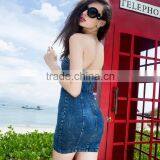 Ladies Latest Smart Casual Denim Dress Designs thumbnail-3