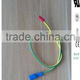 UL1007-18AWG GR/YE (Crimping+assembly)Customized Machine Internal Wiring Harness thumbnail-1