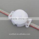 Led 30mm Mikly Cover Ws2811 ic Led Point Light Source Smart Controller Disco Led Effect Light Led Dot Light for Advertising