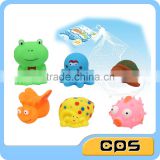 Lovely bath playing animals spray water toys