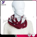 Fashionable women acrylic infinity knit scarf neckwarmer pashmina scarf factory wholesale sales (accept custom)