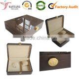 Luxury Gloss Lamination Varnish High Quality Wooden Jewelry Box With Many Compartments for Watch thumbnail-1