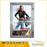 Outdoor advertising waterproof light box with silk screen printing frame