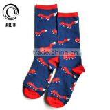 Cute Animals Custom Mid-calf Thermal Smart Heated Socks