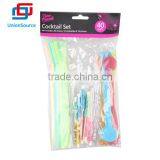 Eco Friendly Disposable Cocktail Set