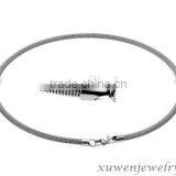 New Design Women Silver Color Strong 316 Stainless Steel Chain