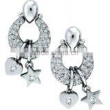 Wholesale New Design Wedding Diamond Earrings thumbnail-1