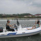Motor Boat /RIB Boat/pvc Boat/Leisure Boat/Inflatable Fiberglass Boat thumbnail-3