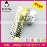Professional Printing Paper Decorative Gold Foil Washi Tape thumbnail-4