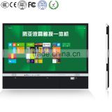 55 65 70 84 1080P 4K Ultra HD touch screen monitor AIO LED TV with VGA, HDMI, for advertising, kiosk, teaching