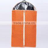 Clear Garment Bag Nonwoven Suit Cover Garment Bag With Gusset