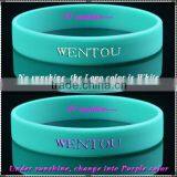 New Product uv Sensitive Silicon Wristband thumbnail-1