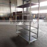 Seeding Bed Display Cart/ Danish Trolley/plant Pot Shelf