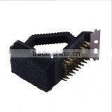 Top Sale Barbecue Grill Cleaner, Brush Cleaners, Steel Wire Sponge Trowel Set Kitchen Tools thumbnail-3