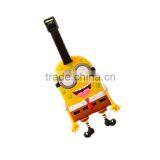 Promotional Factory Directly Cartoon Characters Luggage Tag Pvc
