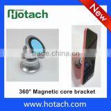 New Design Universal 360 Degree Rotation Magnet Metal Silicone Phone Stand thumbnail-4