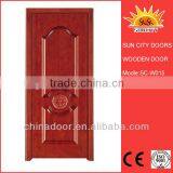 SC-W015 China solid wooden luxury main door design