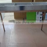 Stainless Steel Metal Type and rectangle charcoal bbq grill