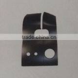 Escalator Inlet Cover, Length 496.4mm, Width 162/105.8mm, Thickness 3mm, Black thumbnail-1