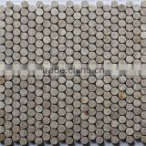 penny round mosaic tile