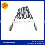 Leather USB Cable / Cowboy Usb Cable for Mobile Phone thumbnail-4