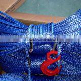 8mm x 30meters Grey Color Synthetic Winch Rope With Hook & Hawse Fairlead thumbnail-6