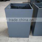 Big Flower Pot Tall Square Pots Grey Color Pots Lgarden Large Planters thumbnail-2