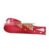 Red and Big Width Decoration Christmas Ribbon