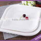 Good Quality White Melamine Resin Plate thumbnail-4