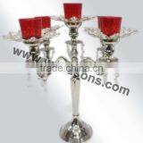 Crystal Decorative Floor Candelabras For Weddings thumbnail-1