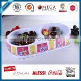 Hot !2016 Cute Pet Bowl Feeder/100% Melamine Dog Food Dish/Double Dinner Pet Bowls Equipament Adestrament Dog thumbnail-2