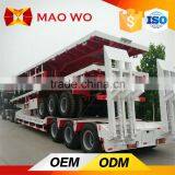 Maowo 60 ton low bed trailer high bed semi trailer for sale