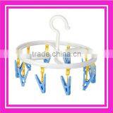 Plastic Hanger With Peg & Plastic Hanger With Clip & Plastic Colored Pegs thumbnail-3