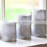 Flameless Candles Sliver Flameless Flickering Real Wax Candles With Remote Control Yellow Flickering Candles thumbnail-4