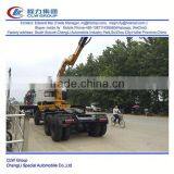 Dongfeng 6*4 Truck Tractor With Crane 200 Ton Liebherr Truck Crane thumbnail-4