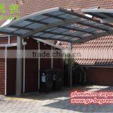 Easy to Assemble Outdoor Aluminum Double Side Cantilever Carport With Polycarbonate Sheet thumbnail-1
