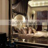 Refined Unique Round Pillow-Shape Design Upholstered Bed Set, Perfect Color Match Bedroom Furniture Set thumbnail-2