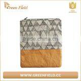 Eco-friendly Washable Kraft Paper and Plain Canvas Clutch Bag thumbnail-4